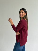 Sweater Roxlo Bordó