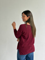 Sweater Roxlo Bordó
