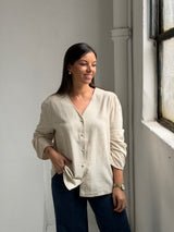 Blusa Bo Beige