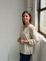 Blusa Bo Beige