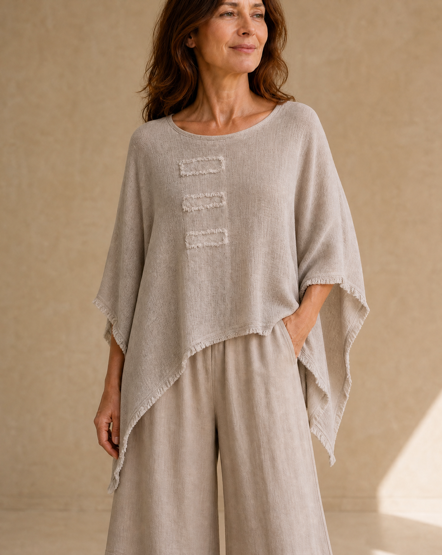 Blusa Belisa Beige
