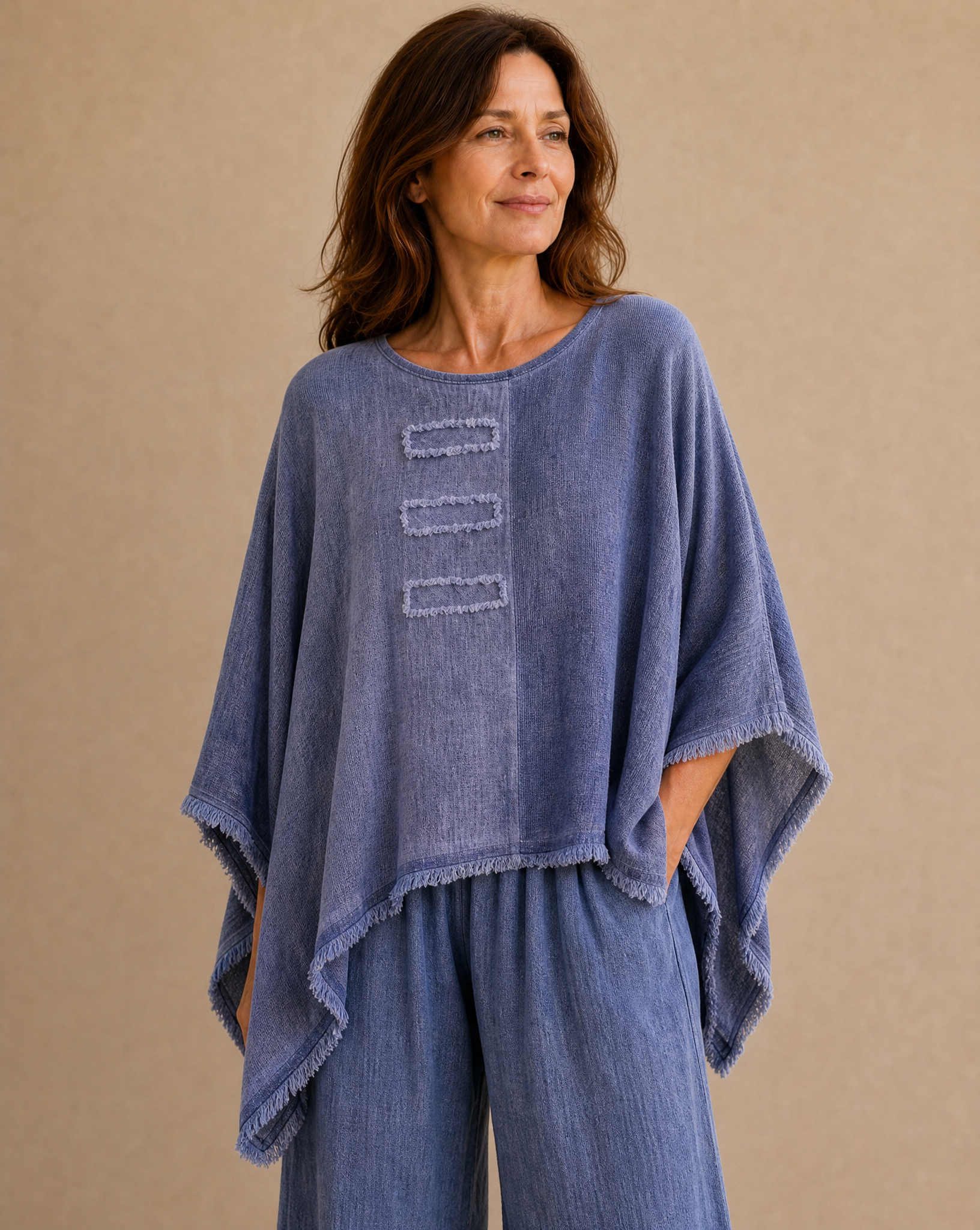 Blusa Belisa Azul Jean