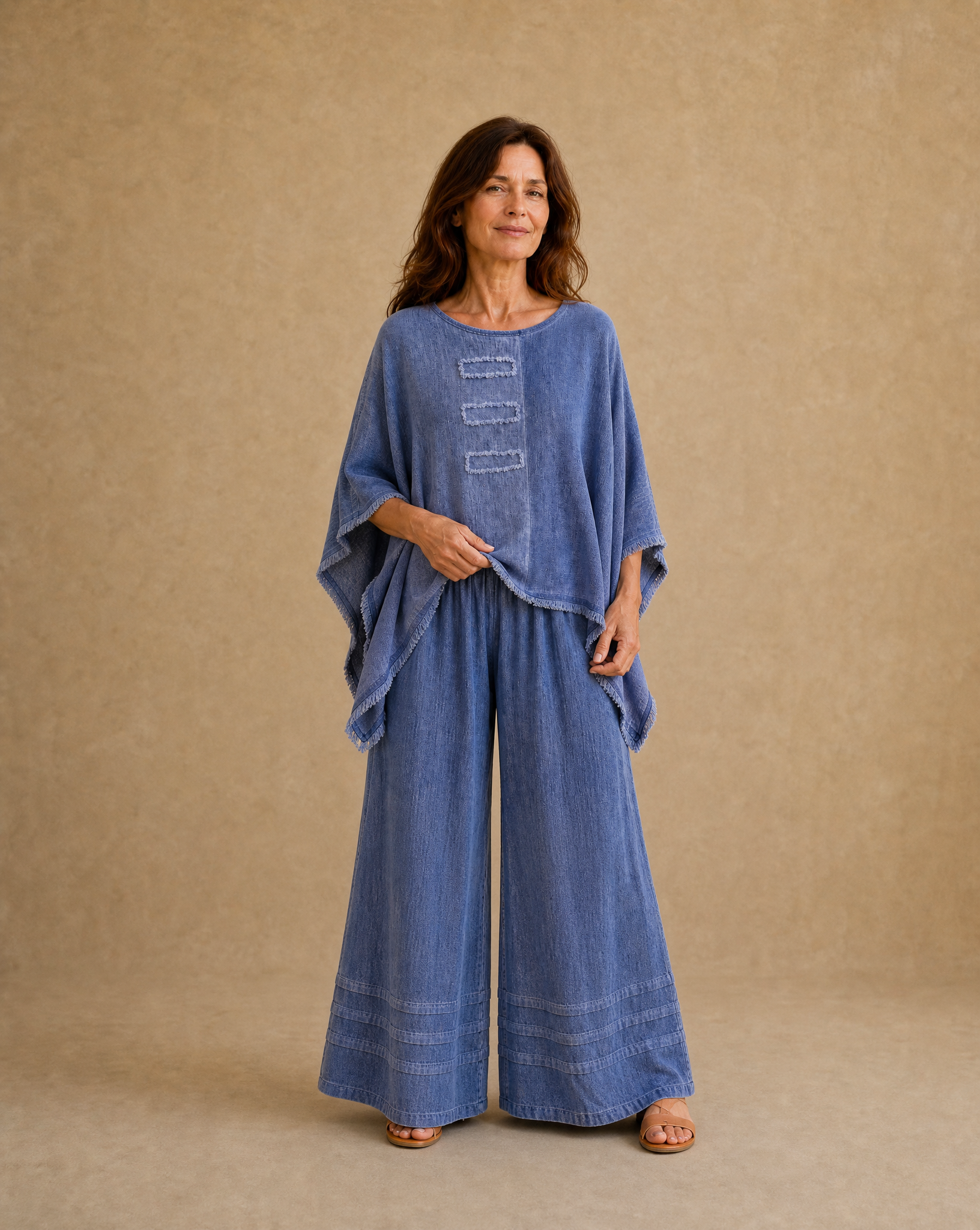 Blusa Belisa Azul Jean
