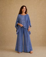 Blusa Belisa Azul Jean