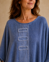 Blusa Belisa Azul Jean