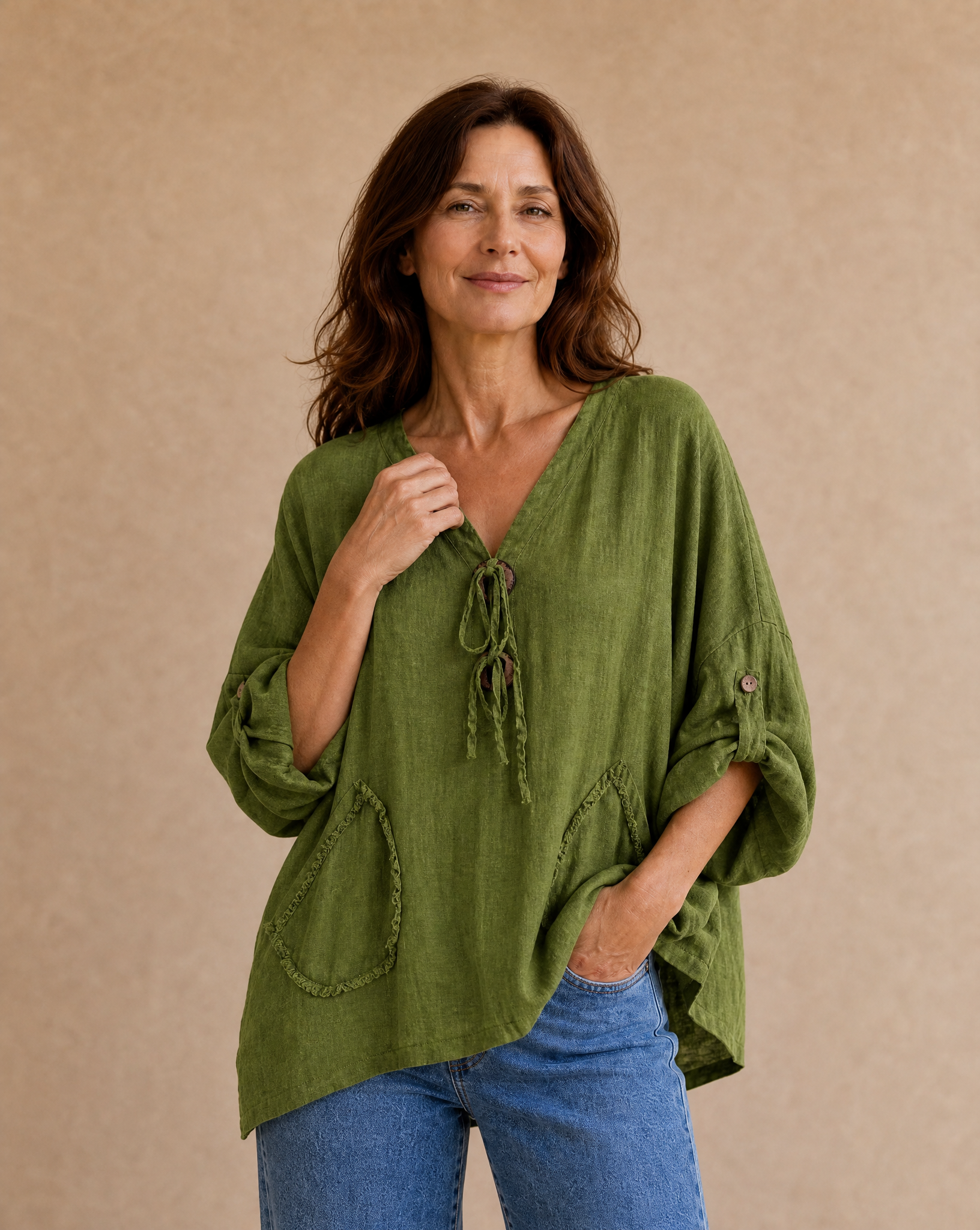 Blusa Sole Verde Pistacho