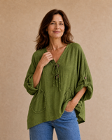 Blusa Sole Verde Pistacho
