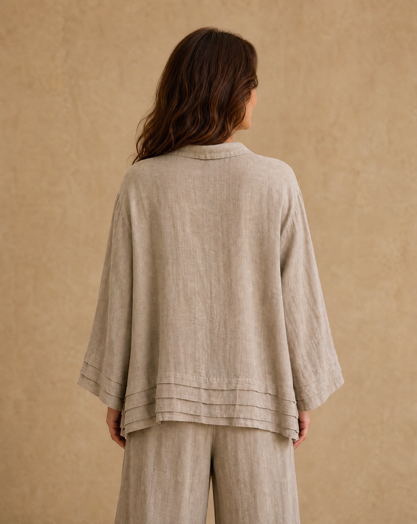 Camisa Gala Beige
