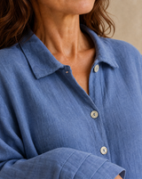 Camisa Gala Azul Jean