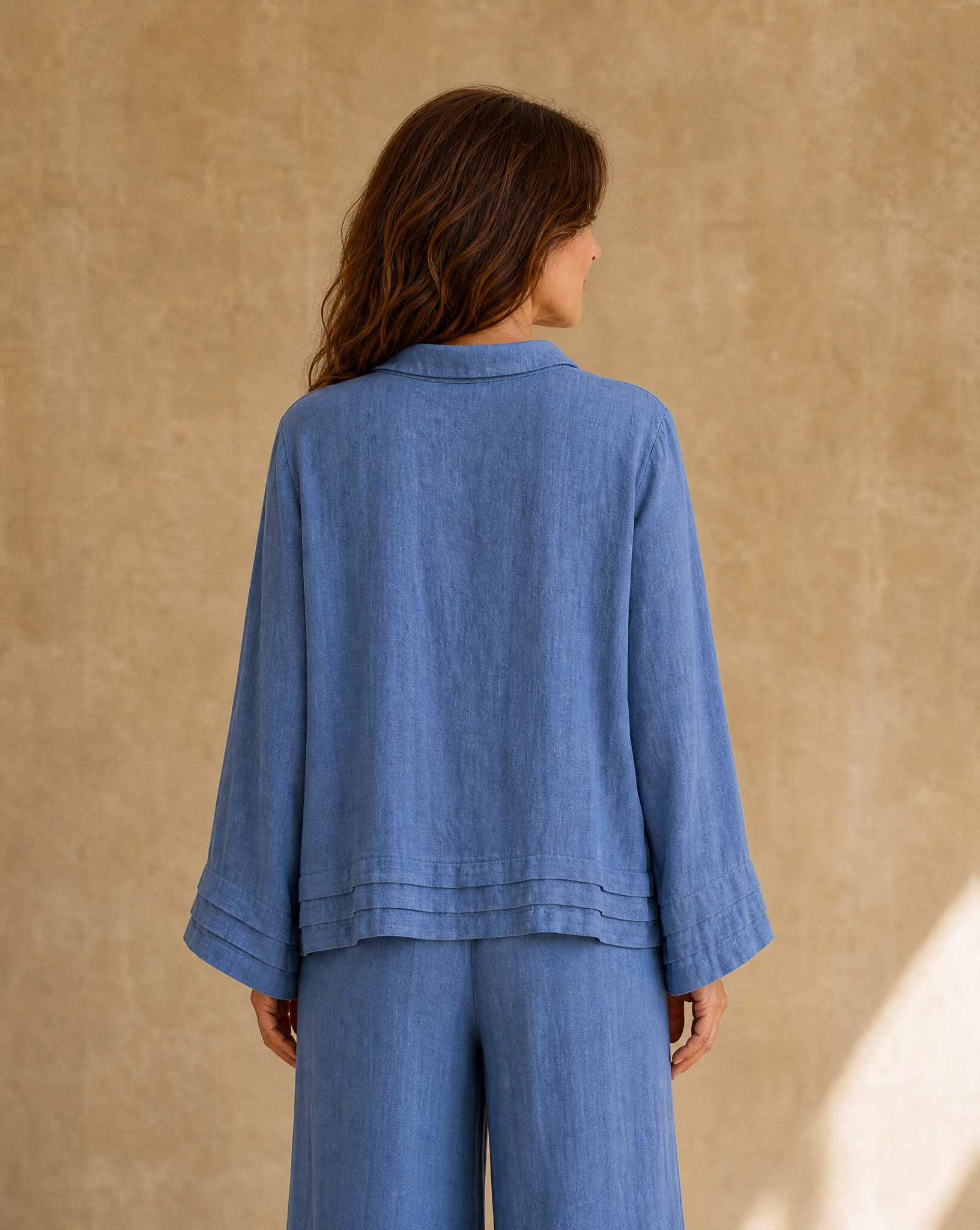 Camisa Gala Azul Jean