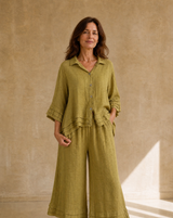 Camisa Gala Verde Pistacho