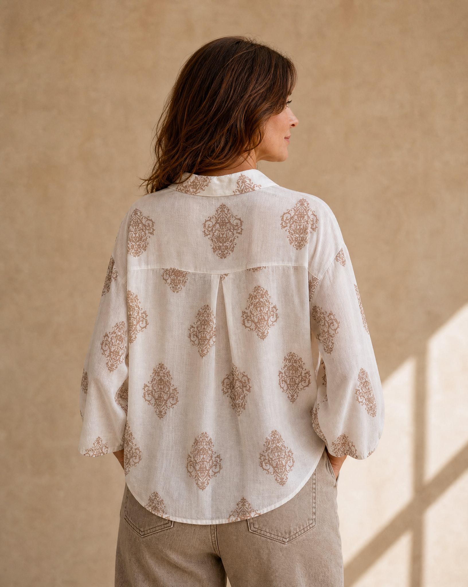 Camisa Oporto Camel