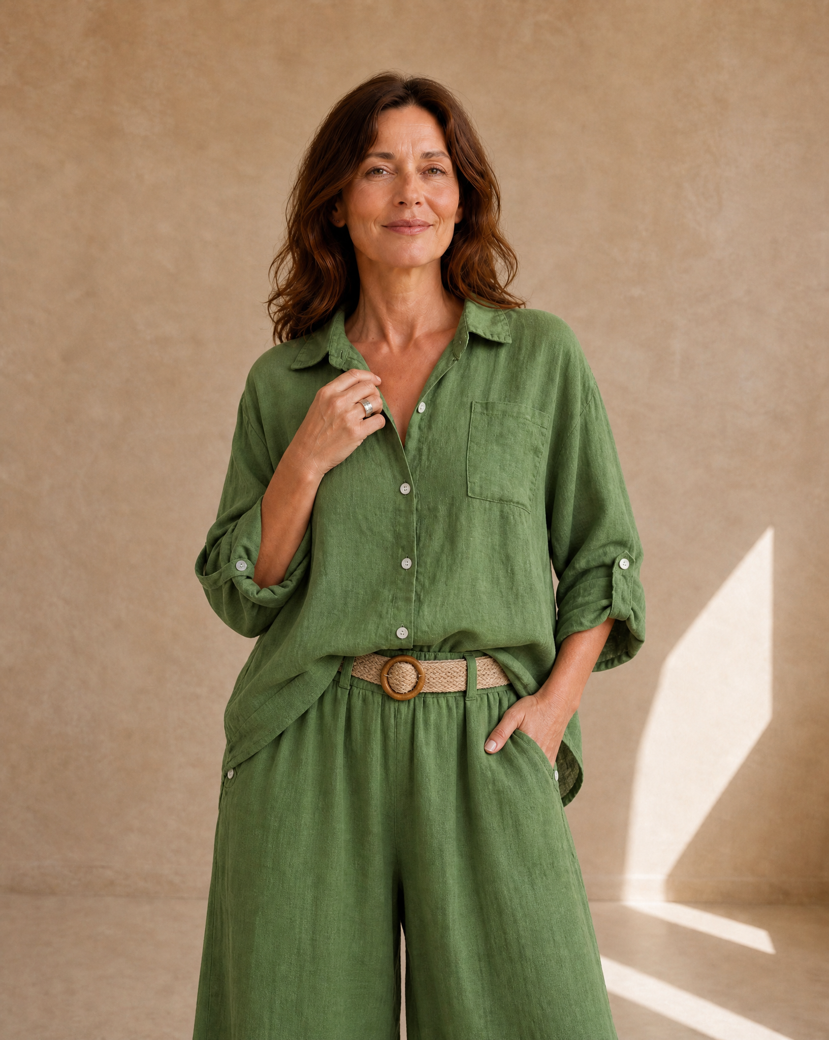 Camisa Pocket Verde Oliva