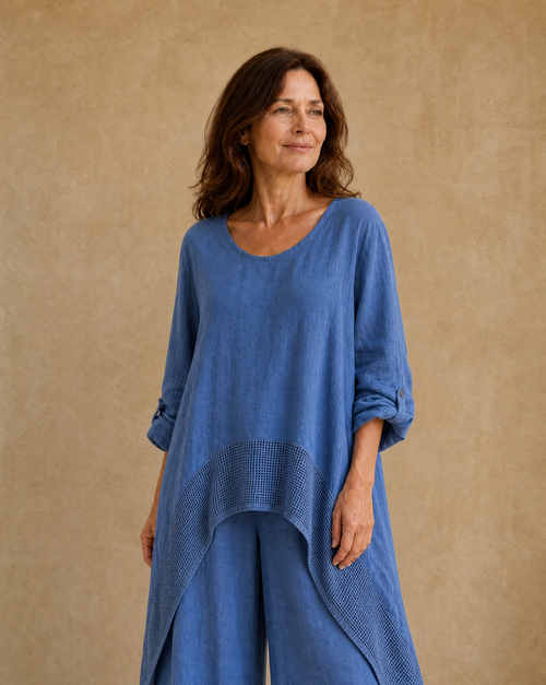 Blusa Ámbar Azul Jean
