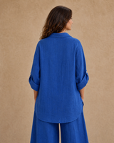 Camisa Pocket Azul Francia