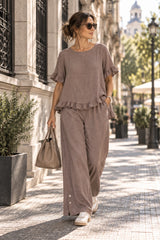 Blusa Marina vison