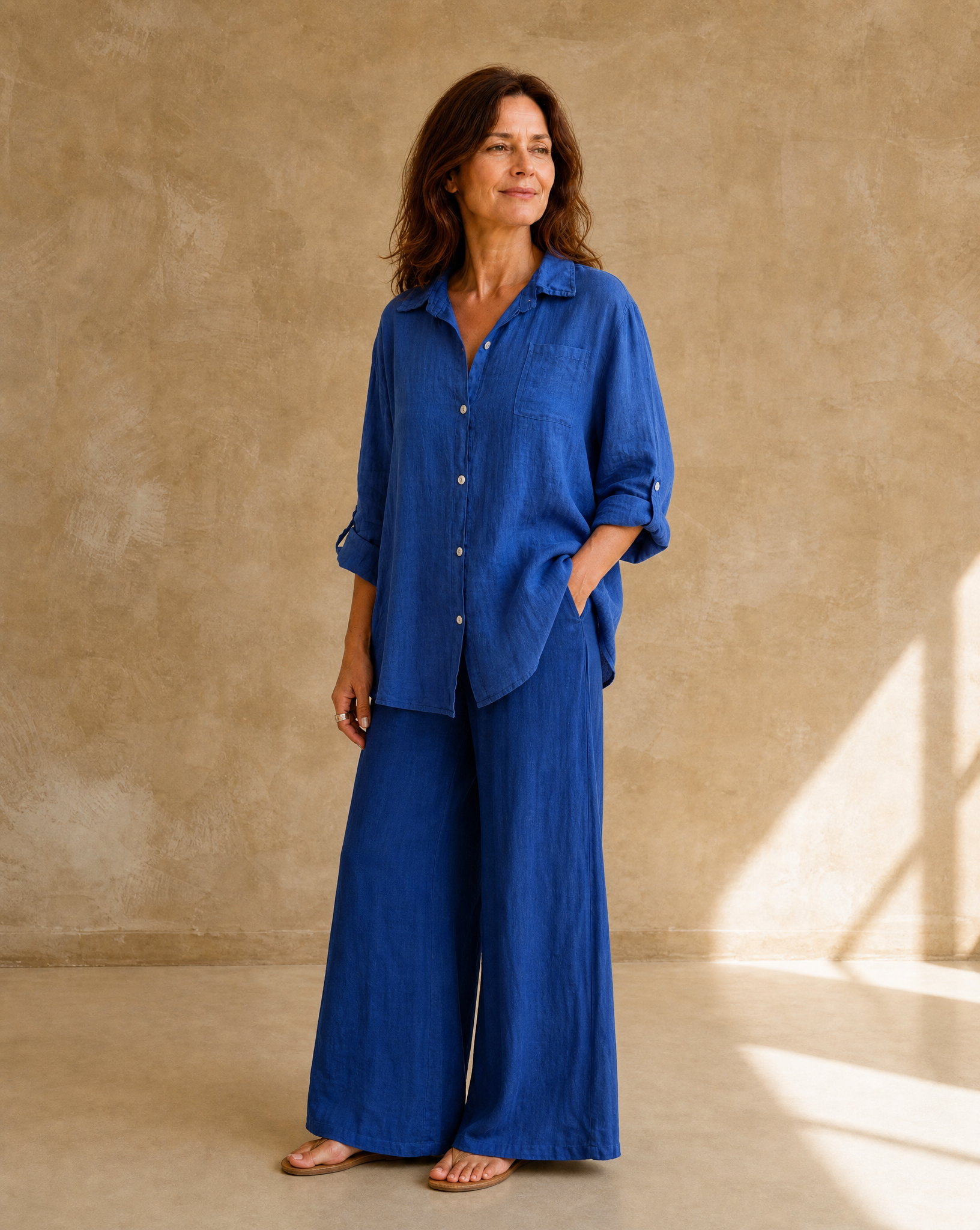 Camisa Pocket Azul Francia