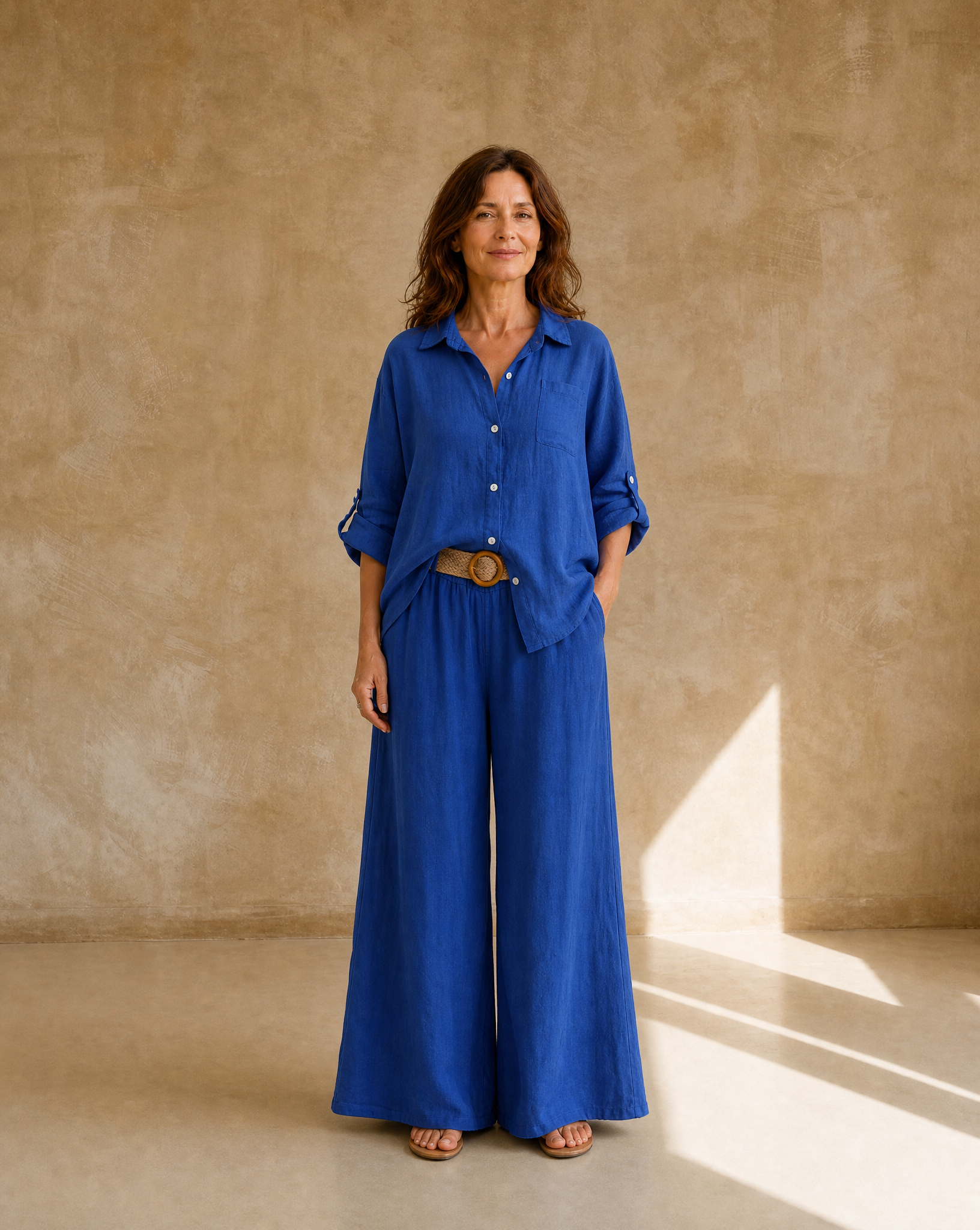 Pantalón Ónix Azul Francia