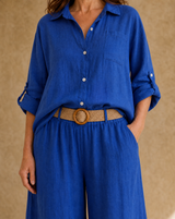Pantalón Ónix Azul Francia