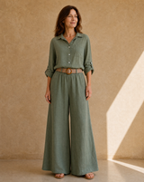 Pantalón Ónix Verde Seco