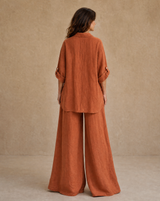 Camisa Pocket Terracota