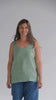 Musculosa Rayas Back Verde