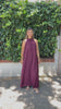 Vestido Sintra Bordeaux
