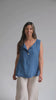 Musculosa Holly Azul Jean