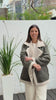 Tapado Toscana Verde con beige
