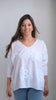 Remera Flor Blanco