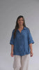 Camisa Aleli básica azul Jean