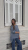Blusa Acerra Celeste Jean