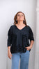 Remera Flor Negro