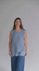 Musculosa Bluma Azul Jean