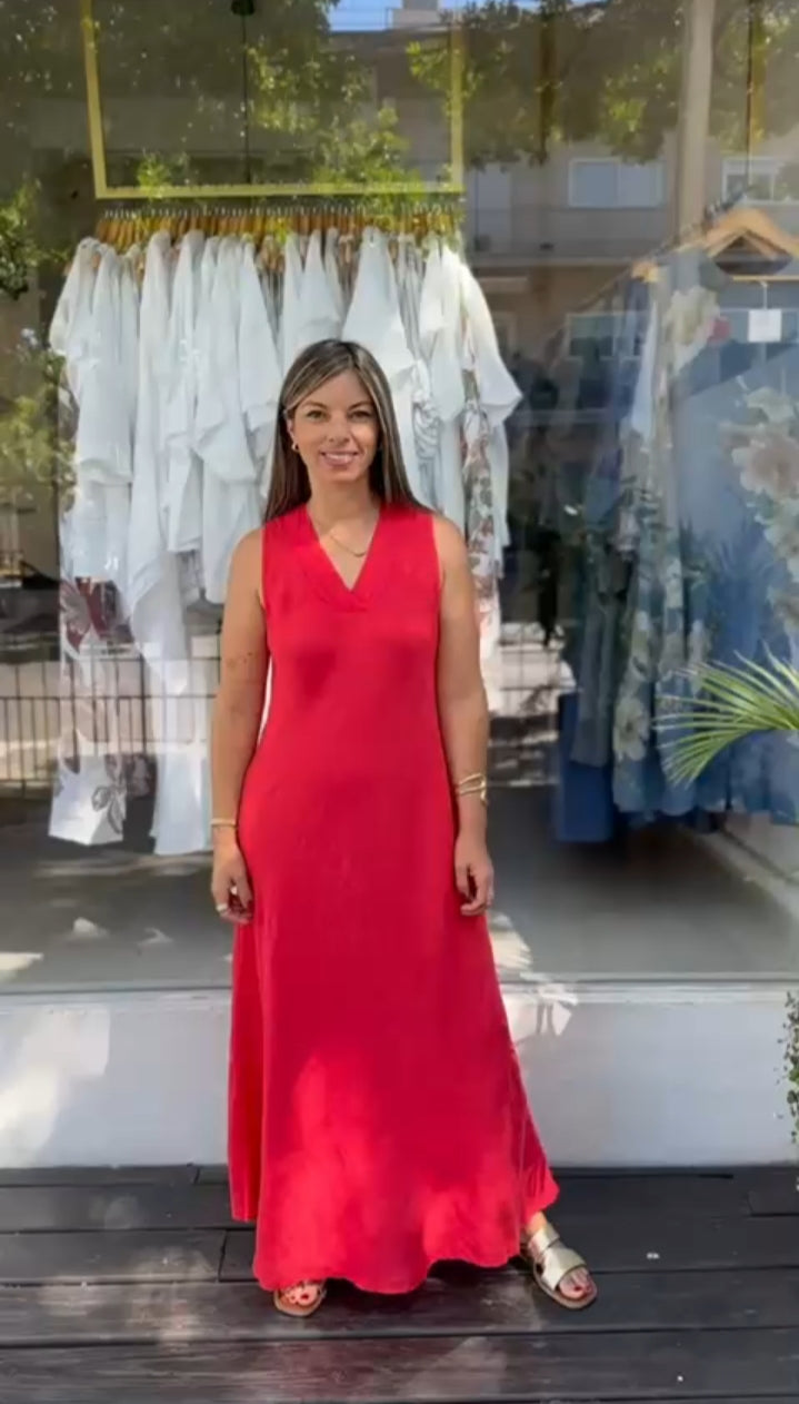 Vestido Mandi Rojo