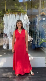 Vestido Mandi Rojo
