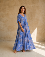 Vestido Magic Estampado Azul