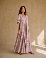 Vestido Magic Estampado Rosa