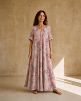 Vestido Magic Estampado Rosa