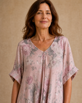 Vestido Magic Estampado Rosa