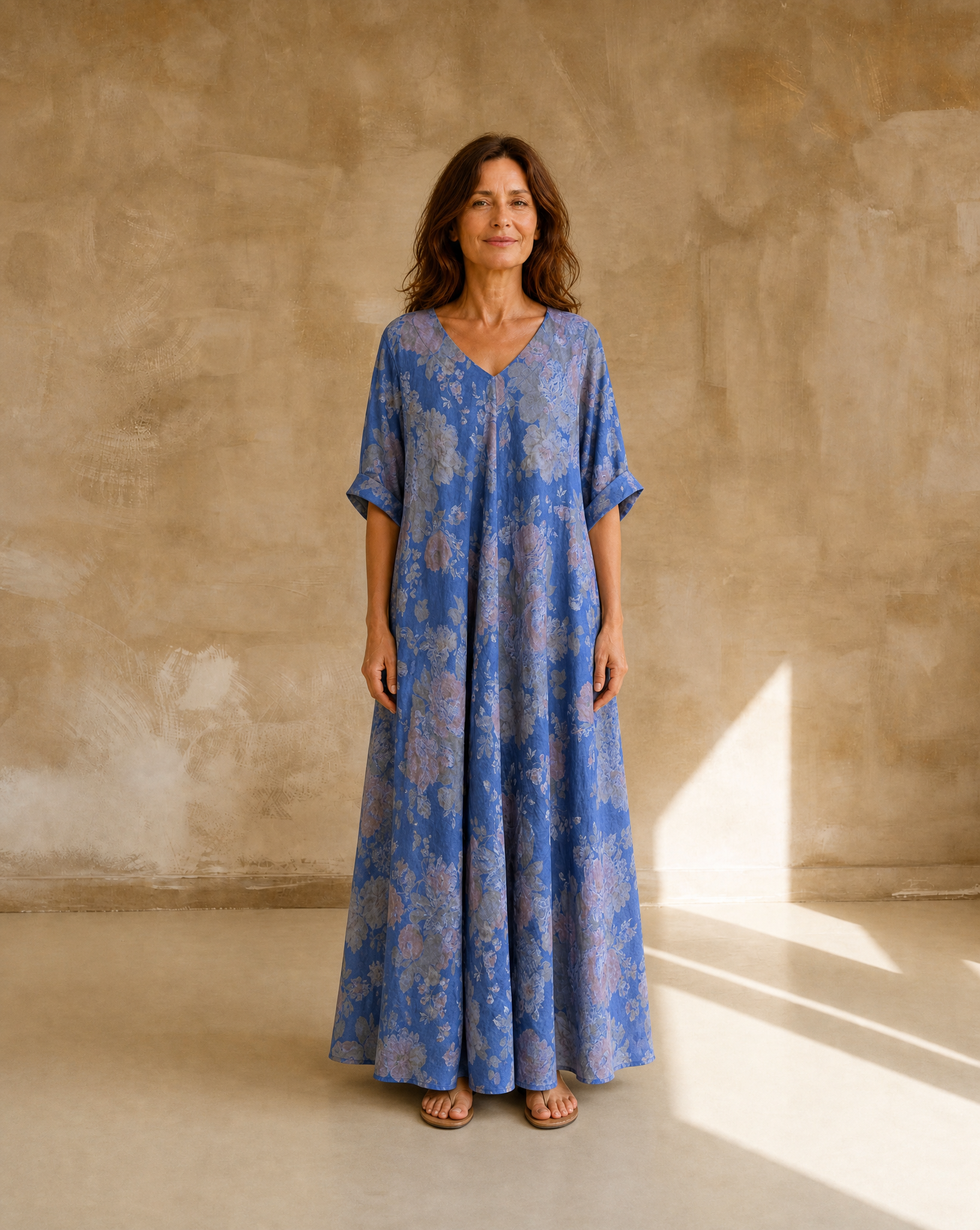 Vestido Magic Estampado Azul
