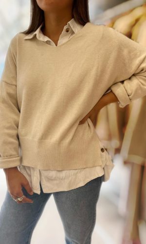 Sweater Turín Beige