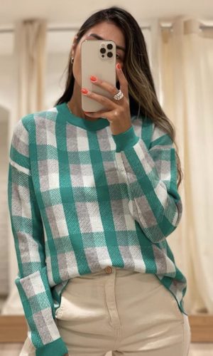 Sweater Cuadrille Verde