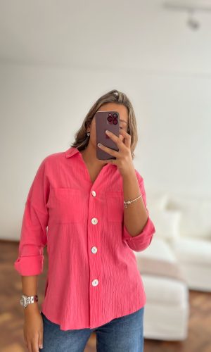 Camisa India Rosa