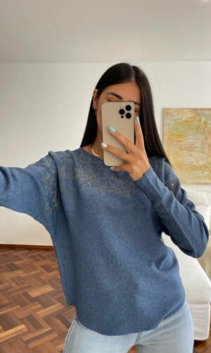 Sweater Estrella Azul