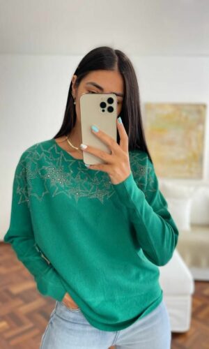 Sweater Estrella Verde