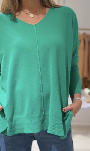 Sweater Fox Verde Benetton