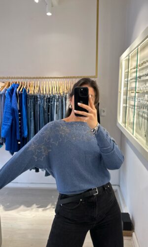 Sweater ESTRELLA 2.0 azul jean