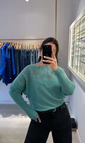 Sweater ESTRELLA 2.0 aqua